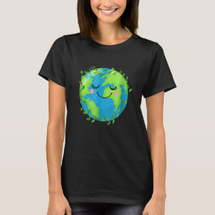 De Dag van de Aarde Elke dag voor het Milieu T-shirt