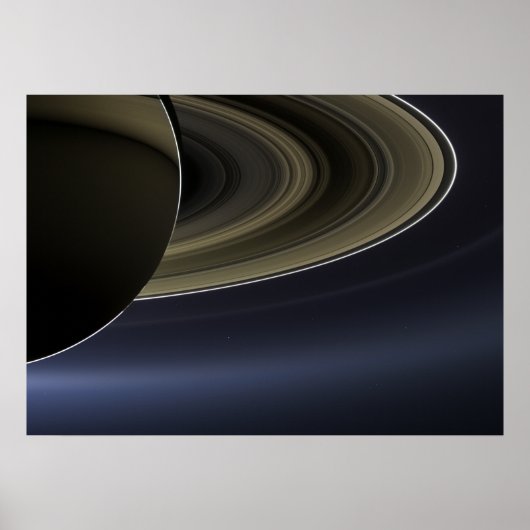 De Dag van de Aarde glimlachte | Cassini | Saturnu Poster (Voorkant)