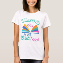 De Dag van de Bibliotheek is het beste T-shirt van