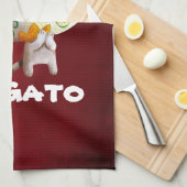 De dag van de dode koffer theedoek (Quarter Fold)