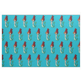 De dag van de dode oude school Zeemeermin Gal Stof (Fat Quarter)