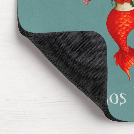 De dag van de dode zeemeermin muismat (Hoek)