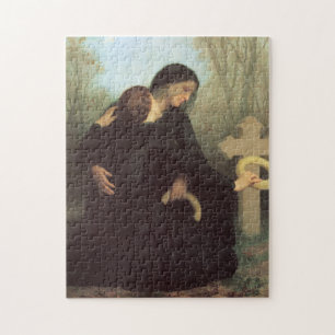 De Dag van de Doden van William Adolphe Bouguereau Legpuzzel