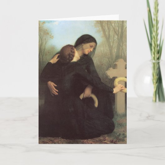 De dag van de dood door William Adolphe Bouguereau Kaart (Voorkant)