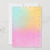 De dag van de geboorte van het Safari-Oerwoud van  Kaart (Achterkant)