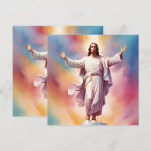 De Dag van de Heer Jezus Feestdagenkaart (Voorkant / Achterkant)