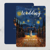 De dag van de Sterrennacht | Uitnodiging tot wedde (Voorkant / Achterkant)