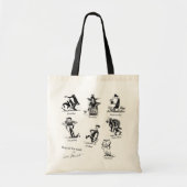 De dag van de week tote bag (Voorkant)