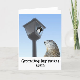 De Dag van Groundhog slaat opnieuw Kaart