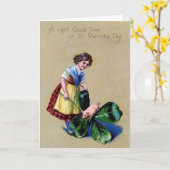 De Dag van heilige Patrick Kaart (Gele Bloem)