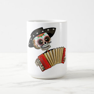 De dag van het dode skelet El Mariachi Koffiemok