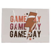 de dag van het football sporten groot cadeauzakje (Achterkant)