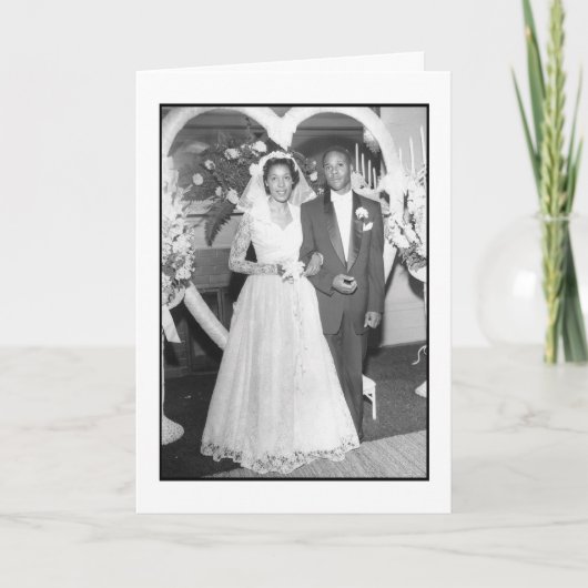 De Dag van het huwelijk Kaart (Voorkant)