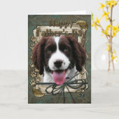 De Dag van vaders - de Poten van de Steen - het Kaart (Gele Bloem)