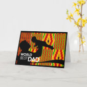 De dag van vaders kaart (Gele Bloem)