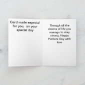 De Dag van vaders Kaart (Binnen)