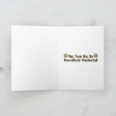 De Dag van vaders - Labrador - Chocolade Kaart (Binnen)