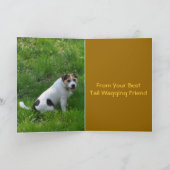 De Dag van vaders van de Hond Kaart (Binnen)