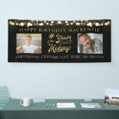 De dag verlicht de Foto JAREN in de MAKING Spandoek (Beurs)