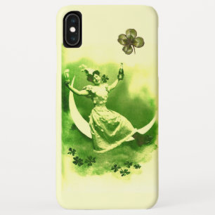 DE DAGDAG VAN DE ST-PATRICK MET SHAMROCKS iPhone XS MAX HOESJE