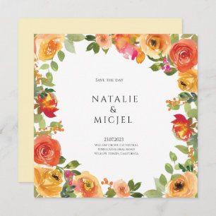 De dagkaart opslaan bedankkaart