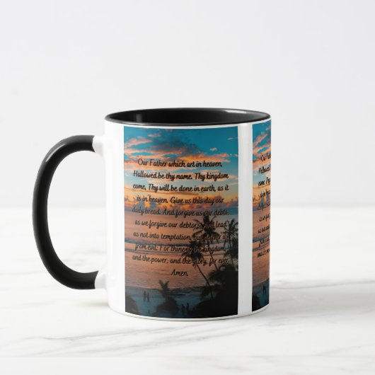 De Daily Prayer Two-Tone Mok (Links)