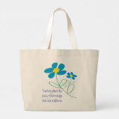 De Daisy Canvas tas van de leraar (Achterkant)