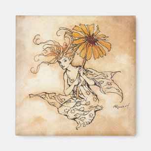 De Daisy Fairy - Magnet Magneet