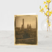 De Daken Notecards van Bologna Kaart (Gele Bloem)