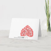 De dalende Kaart van Valentijn van de Boom van het (Achterkant)