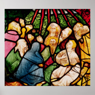 De daling van de Heilige Geest, c.1400 Poster