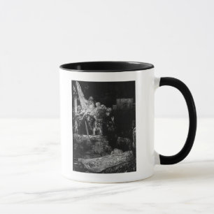 De daling van het kruis met een Torch, 1654 Mok