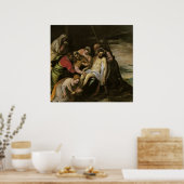 De daling van het Kruis Poster (Keuken)