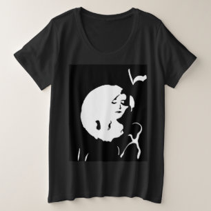 De dam grote maat t-shirt