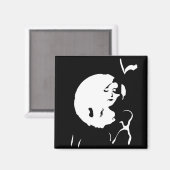 De dam magneet (Voorkant / Achterkant)