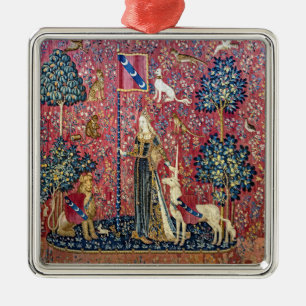 De Dame en de Eenhoorn, Touch Metalen Ornament