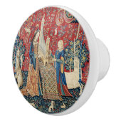 De Dame en de Unicorn, Hoorzitting Keramische Knop (Rechts)