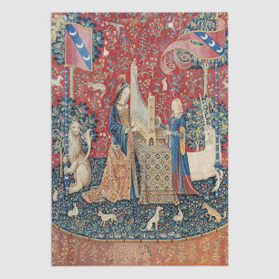 De Dame en de Unicorn, Hoorzitting Tissuepapier