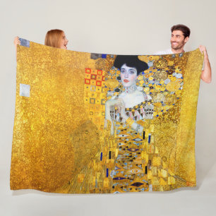 De dame in goud, Gustav Klimt fleece deken