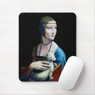 De Dame met een Ermine, Leonardo da Vinci Muismat