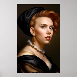De Dame Protesteert Poster