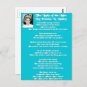 De dame van het meer briefkaart (Voorkant / Achterkant)