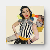 De dame was beledigd fotoplaat (Voorkant)