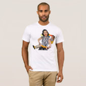 De dame was beledigd t-shirt (Voorkant volledig)