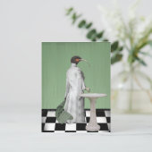 De Dame's Bath Briefkaart (Staand voorkant)