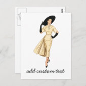 De Dames die Lunch Briefkaart (Voorkant / Achterkant)