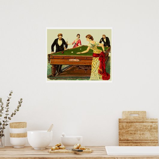 De Dames overheersen Poster (Keuken)