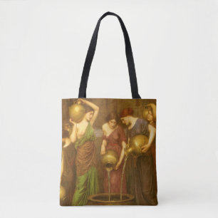 De Danaïden door John William Waterhouse Draagtas