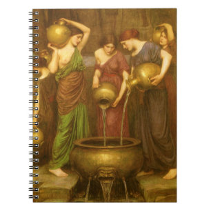 De Danaïden van John William Waterhouse Notitieboek