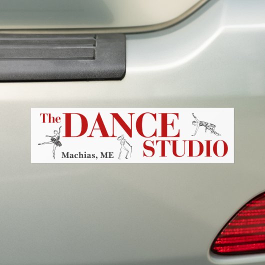 De Dance Studio, Bumpersticker (Op auto)